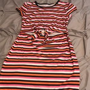 Open dress from tummy one set. Casual dress